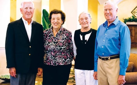 Four Sarasota Bay Club residents featured in this month’s Scene magazine